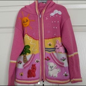 hysteric glamour copy knitted zip-up